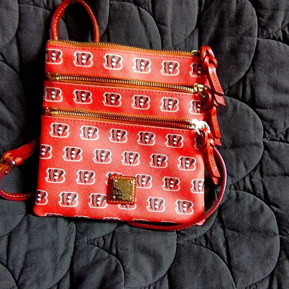 Dooney & Bourke Handbags - Dooney & Bourke Bengals crossbody